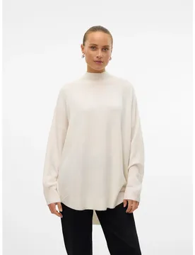 Maglione A Collo Alto Plaza Birch / Melange XS