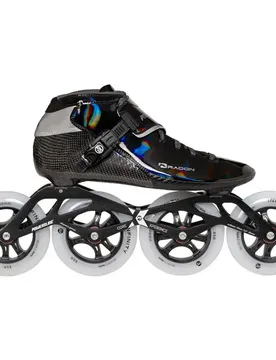 Patins En Ligne Dragon Black 110 Black EU 46 Homme