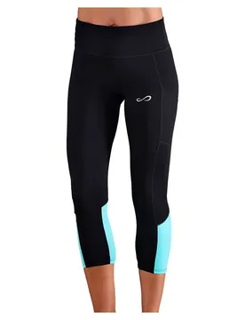 Leggings 7/8 Lift Hw Black Aqua S