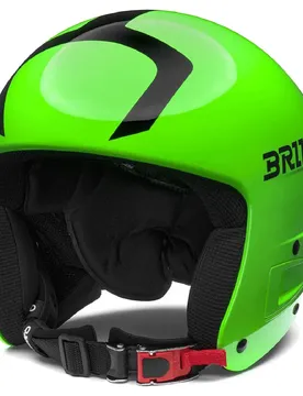 Casque Junior Vulcano Fis 6.8 Shiny Neon Green / Black XS unisex