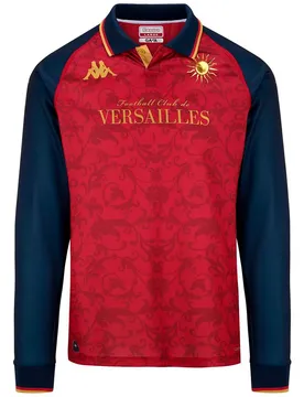 T-shirt à Manches Longues Third Fc Versailles Kombat 24/25 Red / Blue Dk / Gold 2XL