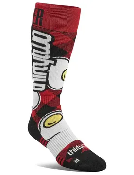 Chaussettes Longues Signature Merino Red / Black EU 36 1/2-41