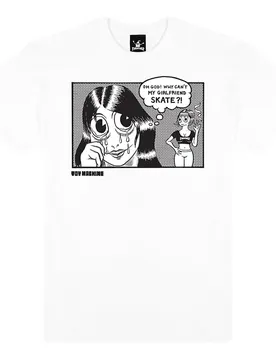 T-shirt à Manches Courtes Girlfriend White L