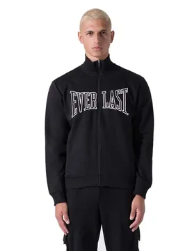 Sweat-shirt à Zip Felpa Black XL