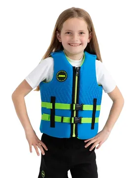 Gilet De Sauvetage Junior Neoprene Blue 128 cm unisex