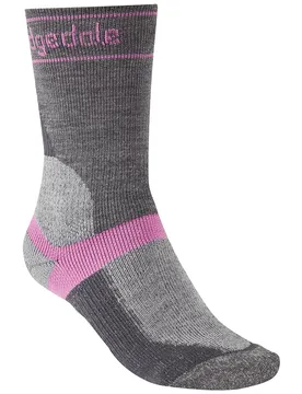 Calzini Winter Weight T2 Merino Sport Grey / Pink