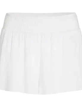 Short Johnny Smocked Waist Snow White M