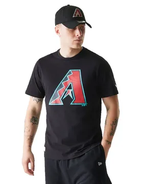 T-shirt à Manches Courtes Mlb Regular Arizona Diamondbacks Black S ,Femme