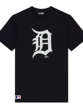 T-shirt à Manches Courtes Mlb Regular Detroit Tigers Navy M