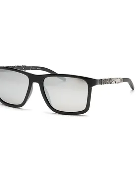 Sport Occhiali Da Sole Polarizzati Skyblade 58 Mm Total Shiny Black Smoke/Mirror Silver/CAT3P