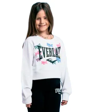 Sweat-shirt Lfs Fw Rainbow White 16 Années Fille