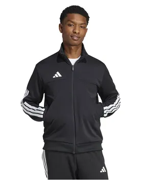Veste De Survêtement Tiro Wordmark Black / White XL
