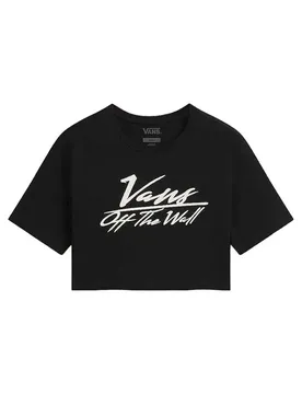 T-shirt à Manches Courtes Off The Wall Crop Ii Black L