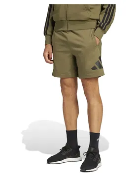 Short Essentials Big Logo Single Jersey Olive Strata / Black XL