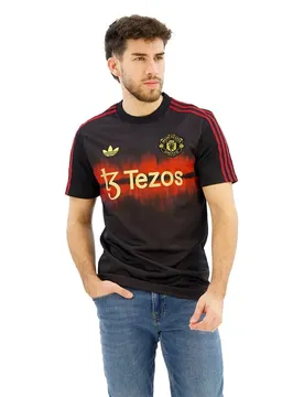 T-shirt à Manches Courtes Manchester United Cny Black L