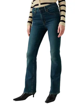 Jeans A Vita Alta 725 Bootcut Fit Blue Swell 25