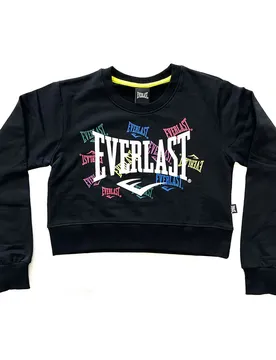 Sweat-shirt Lfs Rainbow Black 10 Années Fille