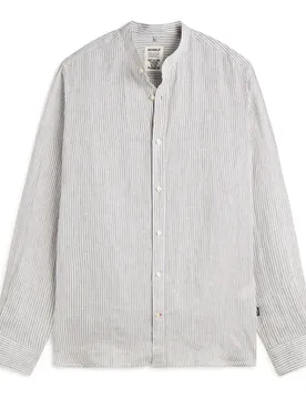 Chemise à Manches Longues David White/Grey S