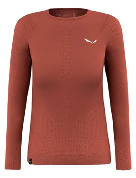 T-shirt à Manches Longues Zebru Med Warm Amr Etruscan Red S