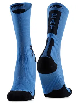 Calzini Lunghi Bike Perform Mineral Blue / Black