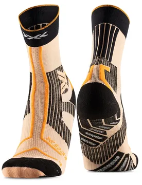 Calzini Trailrun Terraskin Expert Fresh Peach / Black / Blazing Orange EU 42-44
