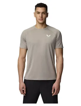 T-shirt à Manches Courtes Cmc30783 Rock Grey / White XL
