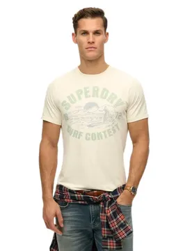 T-shirt à Manches Courtes Lo-fi Outdoor Relaxed Cream S