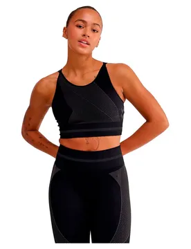 Top De Sport Unity Seamless Blackened Pearl XS