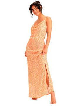 Vestito Senza Maniche Erjwd03912 Nectarine Vaca All Day Ditsy XS