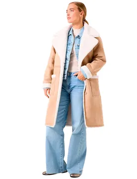 Manteau Gj500915 Neutral Beige XS