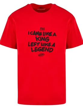 Mister T-shirt à Manches Courtes Like A Legend City Red M