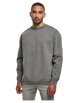 Sweat-shirt Heavy Terry Garment Dye Dark Shadow L