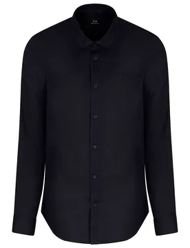Exchange Chemise à Manches Longues Xm001221_af14619 Deep Navy XS