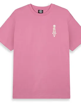 T-shirt à Manches Courtes Lone Hand Regular Brick S ,Femme