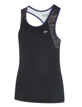 T-shirt Sans Manches Game Black / Violet Indigo XS