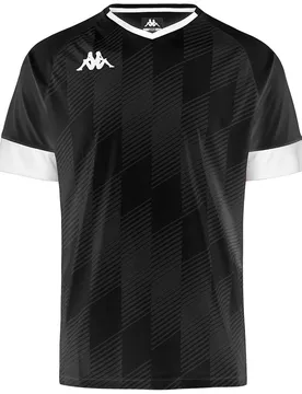 T-shirt à Manches Courtes Fosco Black / White 4XL