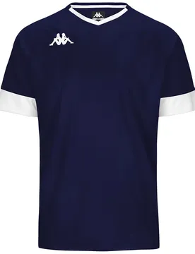 T-shirt à Manches Courtes Fosco Blue Marine / White 3XL