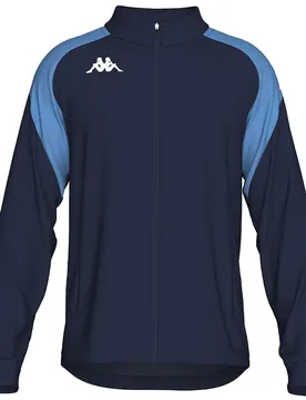 Sweat-shirt à Zip Lenno Blue Marine / Blue Sky L