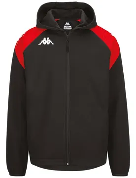 Sweat-shirt à Zip Liantozi Black / Red 2XL