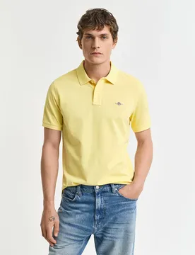 Polo à Manches Courtes 2210 Banana Yellow XL