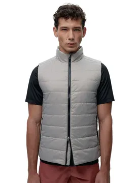 Gilet Maine Fungi/Grey Mist L
