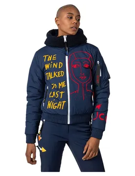 Veste Jcc Yeti Fleecy Bomber Cosmic Blue S