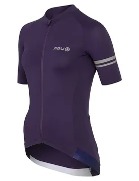 Maglia A Maniche Corte Solid Performance Purple Velvet