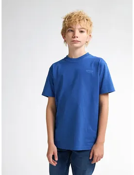 T-shirt à Manches Courtes B-1050-tsr684 Imperial Blue 13-14 Années Garçon