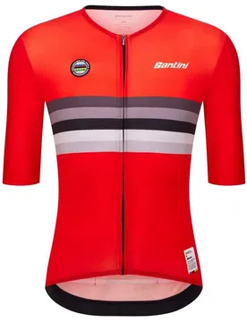 Maglia A Maniche Corte Uci World Champion Switzerland 2025 Print