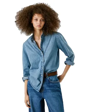 Chemise à Manches Longues Regular Denim 3V3 L