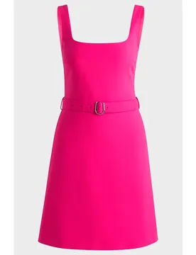 Hugo Vestito Corto Senza Maniche Kamena 10218228 01 Bright Pink 40