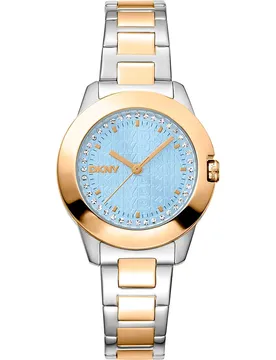 Orologio Da Donna Park Ave Logo 30 Mm Silver Grey / Yellow Gold / Turquoise / Mineral One Size