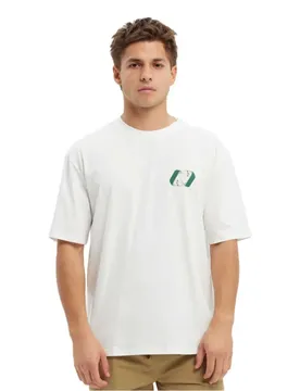 T-shirt à Manches Courtes Twister Flip White M