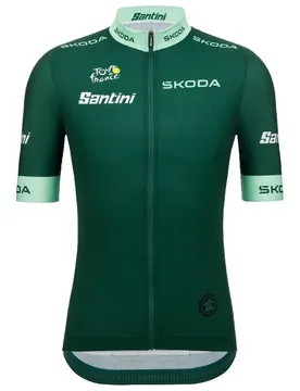 Maillot à Manches Courtes Tour De France Green 2025